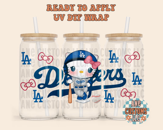 HK blue baseball UVDTF WRAP