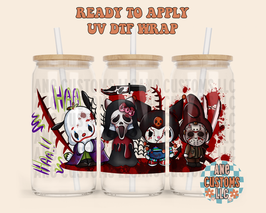 HK & FRIENDS HALLOWEEN UVDTF