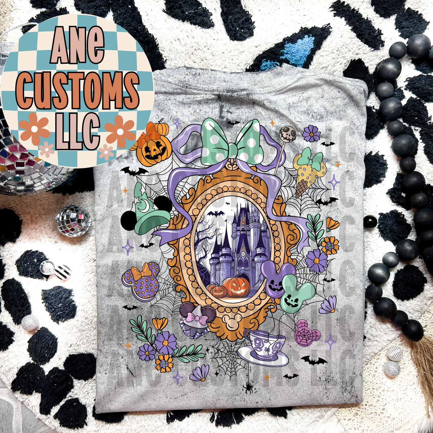 Coquette m black spiders