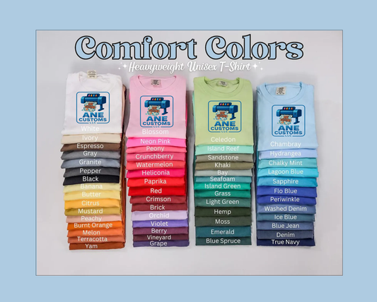 comfort color shirts