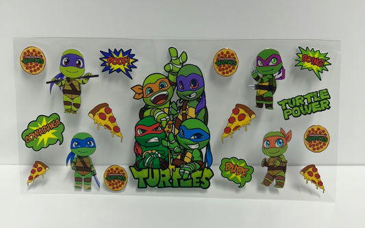 Turtle & friends UVDTF WRAP