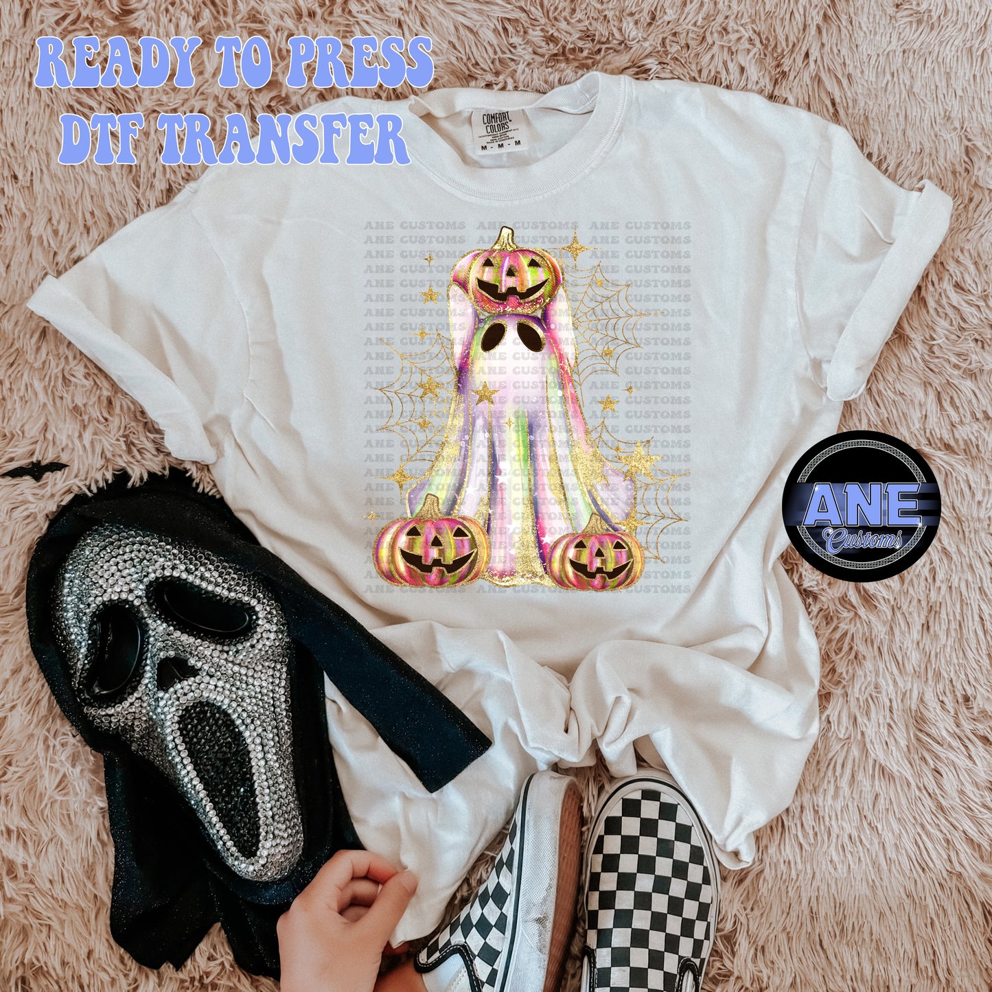 Glittery ghost
