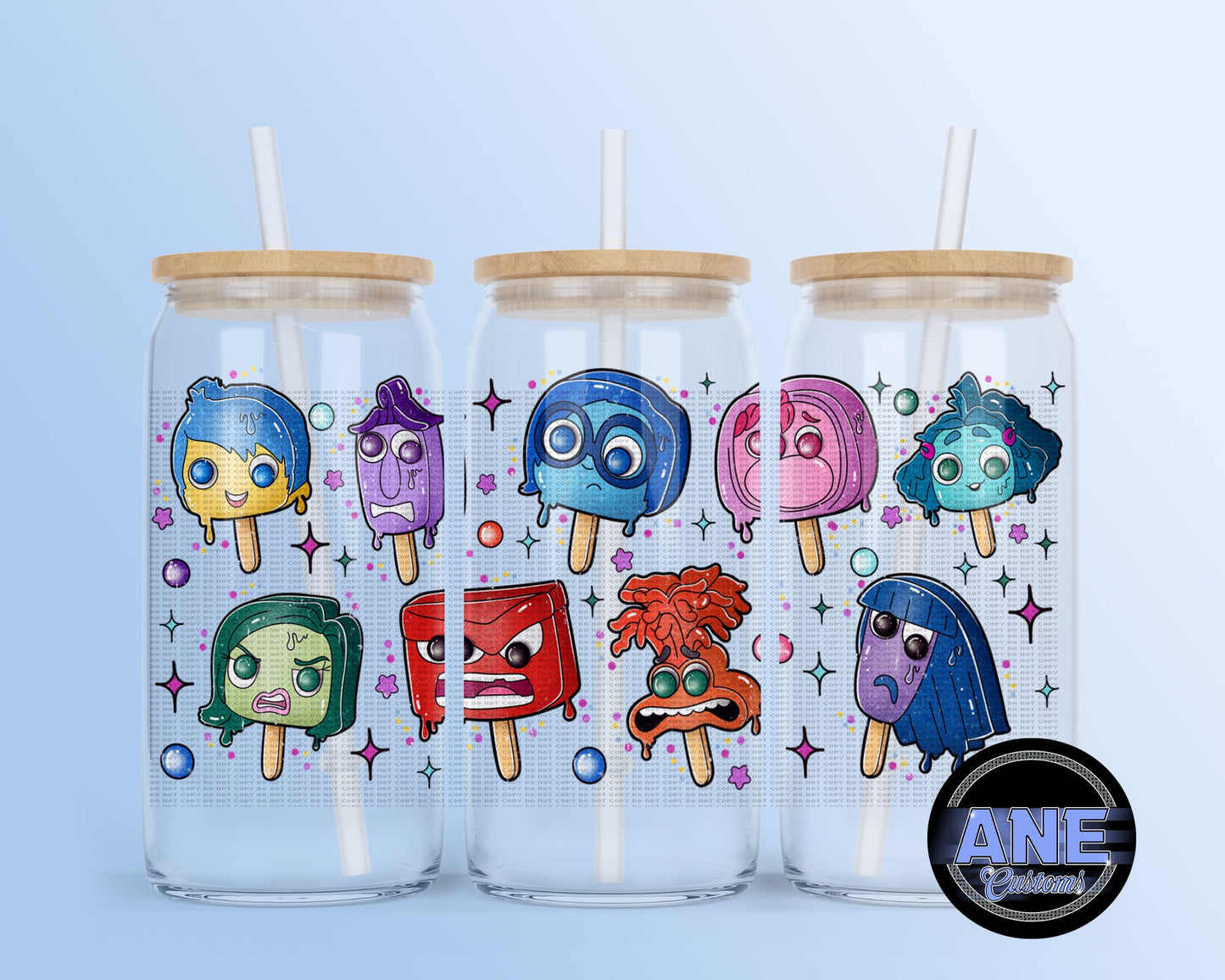 Emotions ice cream UVDTF