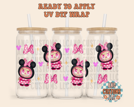 LBB pink M UVDTF WRAP