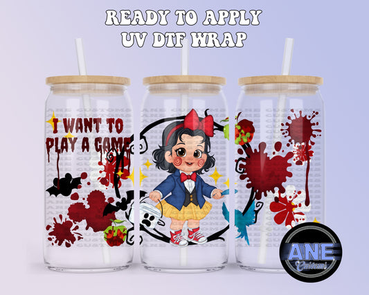 I wanna play a game UVDTF WRAP