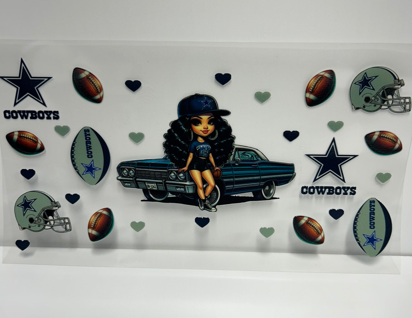 Lowrider girl C UVDTF WRAP