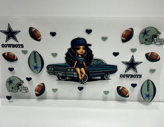 Lowrider girl C UVDTF WRAP