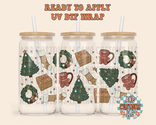 Christmas tree UVDTF