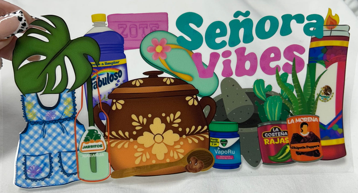 Señora vibes UVDTF WRAP