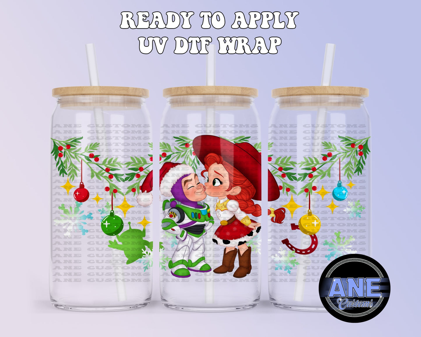 B&J christmas UVDTF WRAP