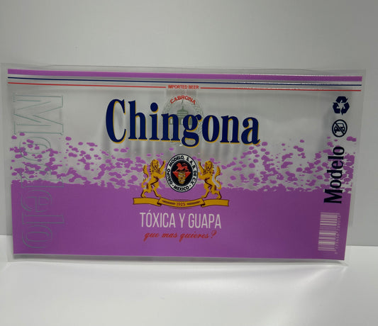 Chingona pink UVDTF WRAP