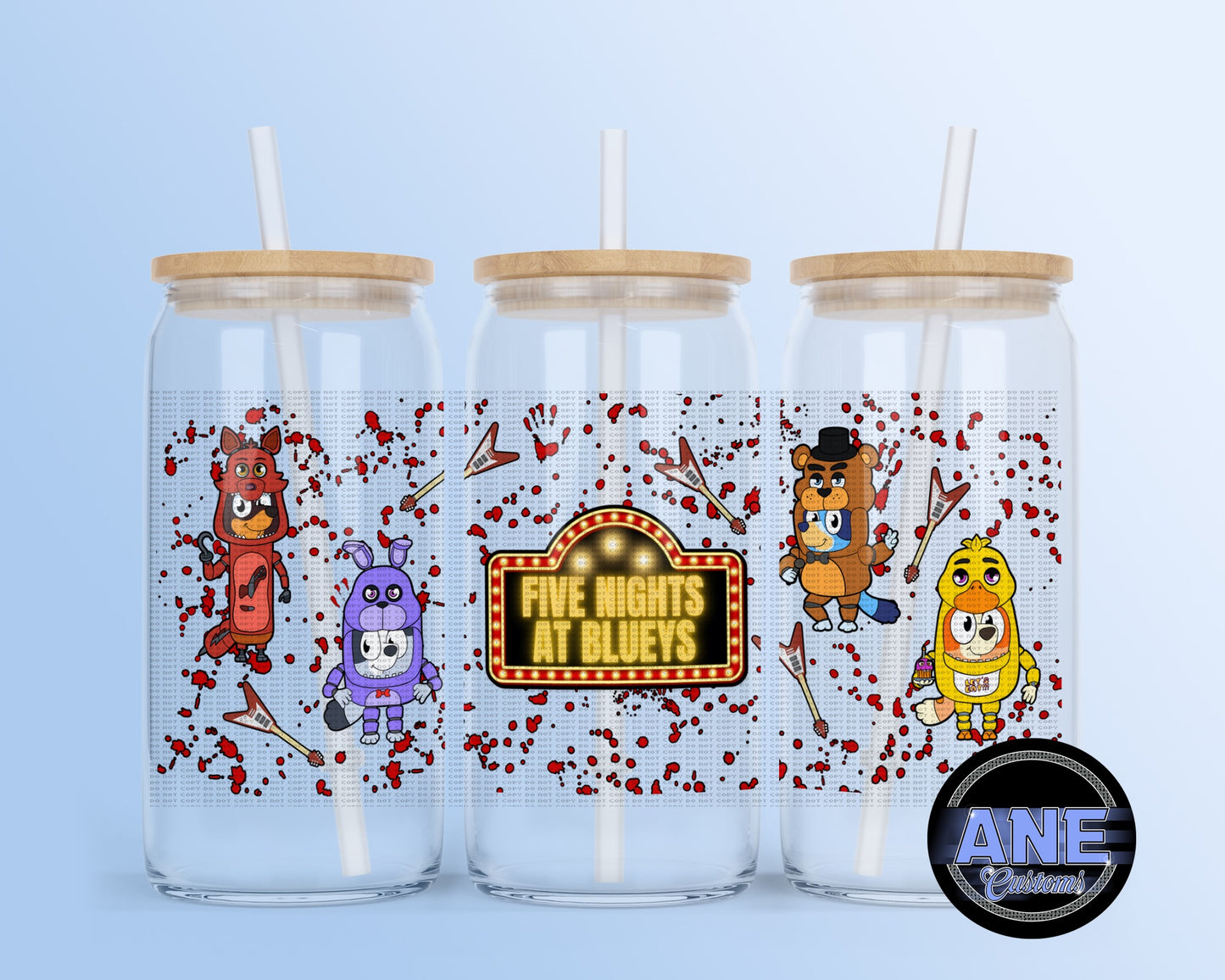 Five night UVDTF WRAP