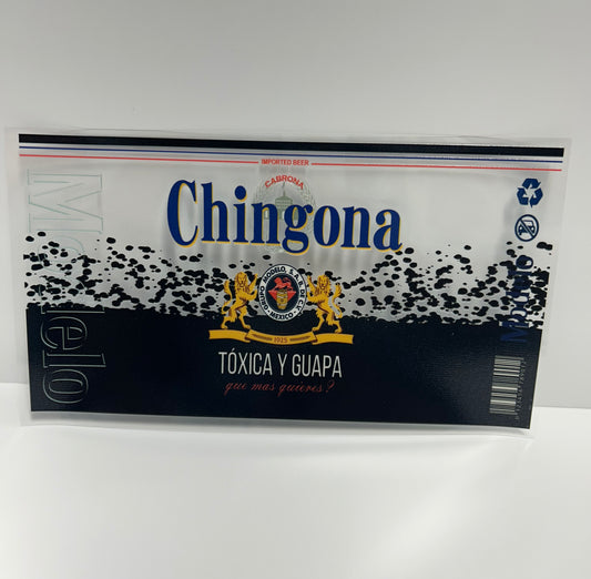 Chingona black UVDTF WRAP