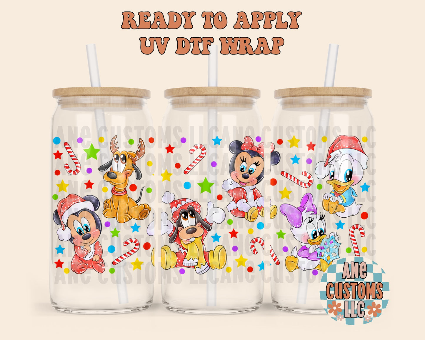 Christmas babies UVDTF