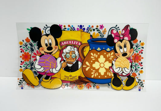 Chocolate milk UVDTF WRAP