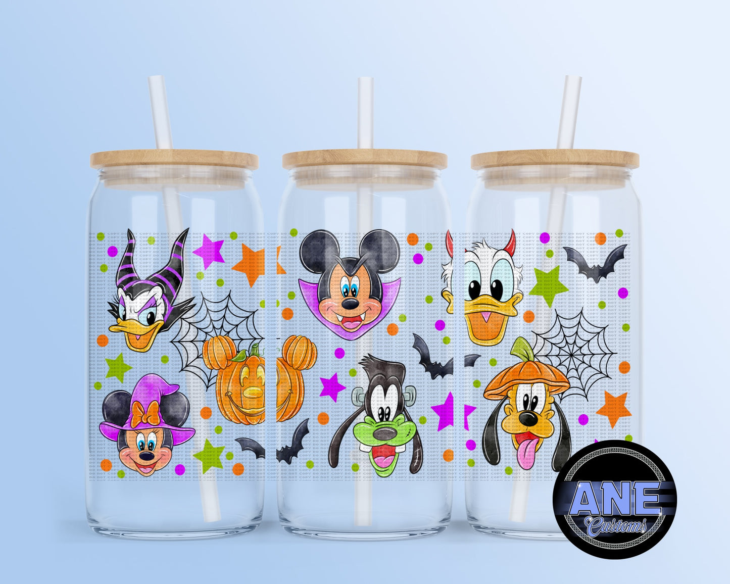 M & pumpkin UVDTF WRAP