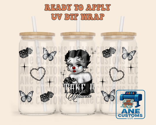 Take a chance UVDTF WRAP