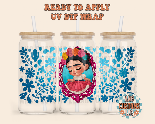 Talavera F Frame UVDTF WRAP