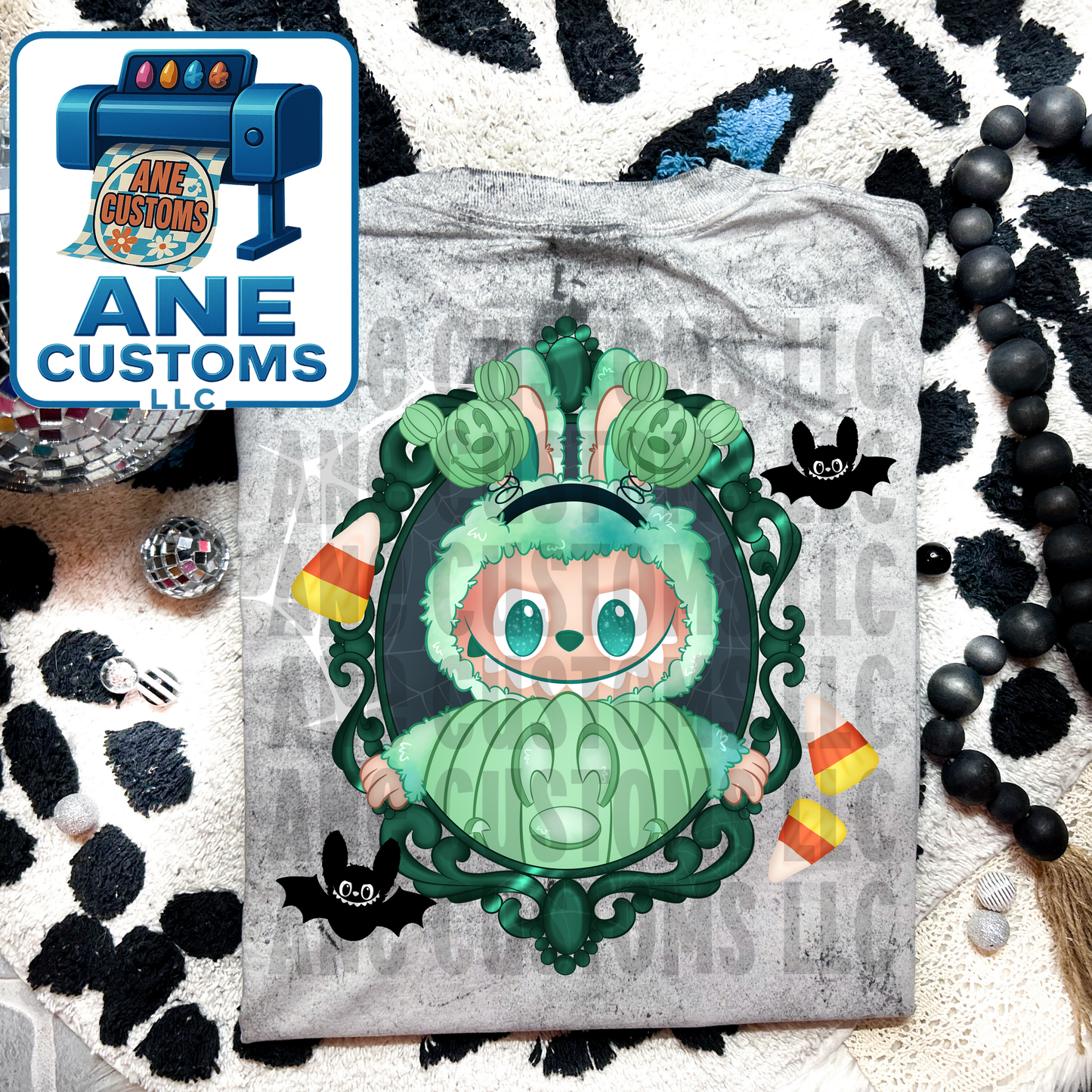 LBB pumpkin green candy corn