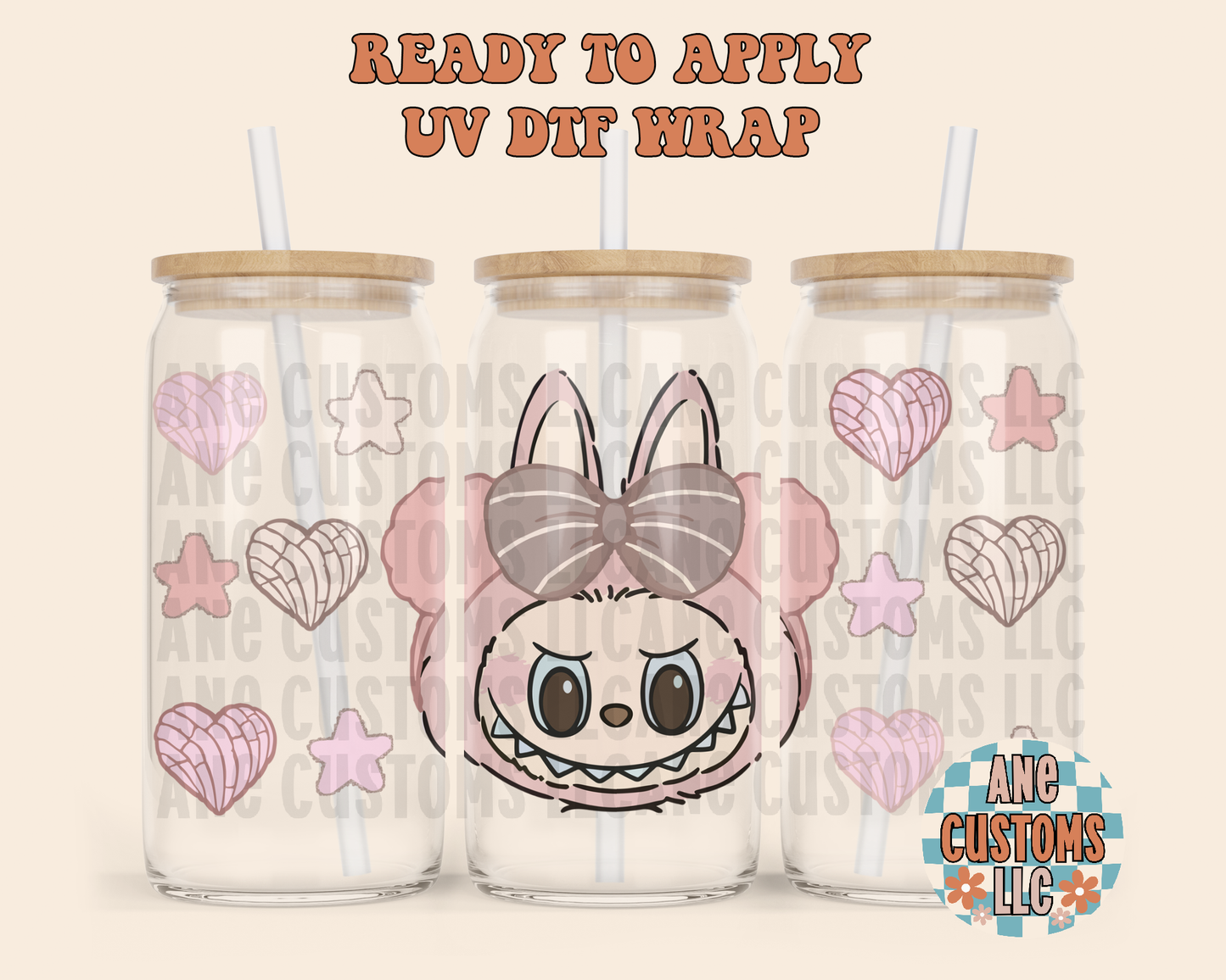 LBB conchas UVDTF WRAP