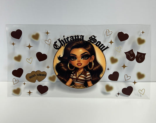 Chicana soul UVDTF WRAP