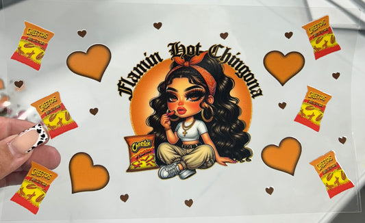 Flamin hot UVDTF WRAP