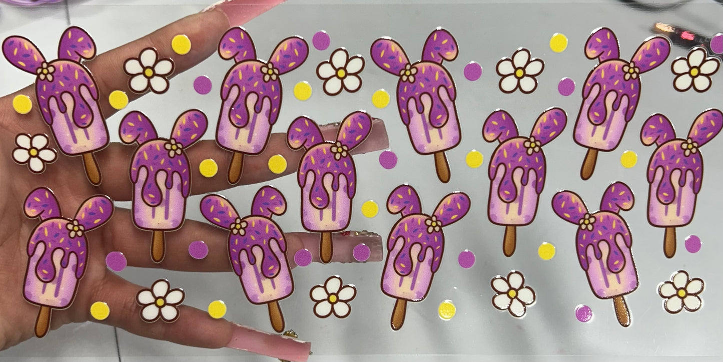 Pink popsicles  UVDTF WRAP