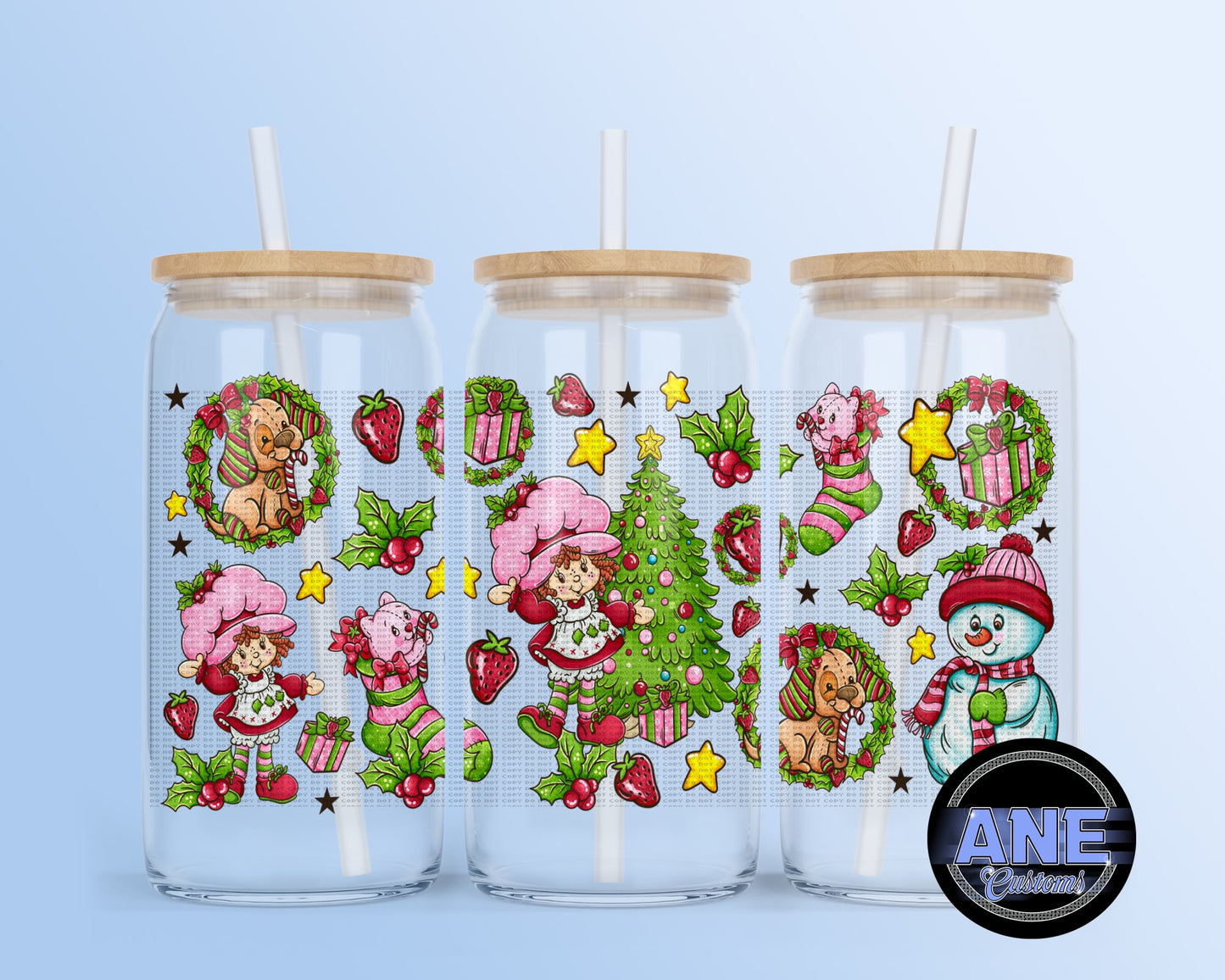 Berry christmas UVDTF