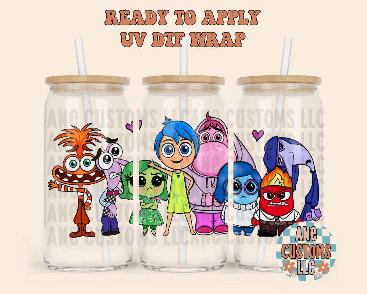 Feelings and friends UVDTF WRAP