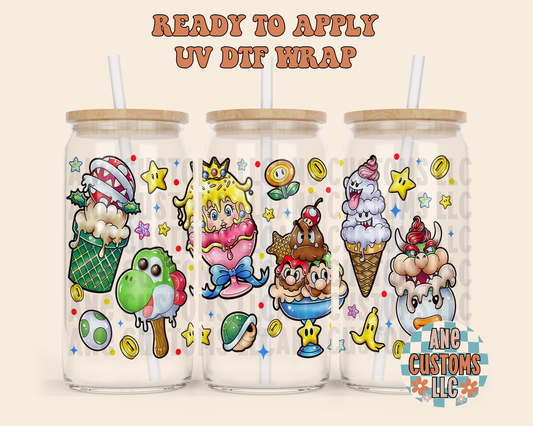 SM ice cream UVDTF WRAP