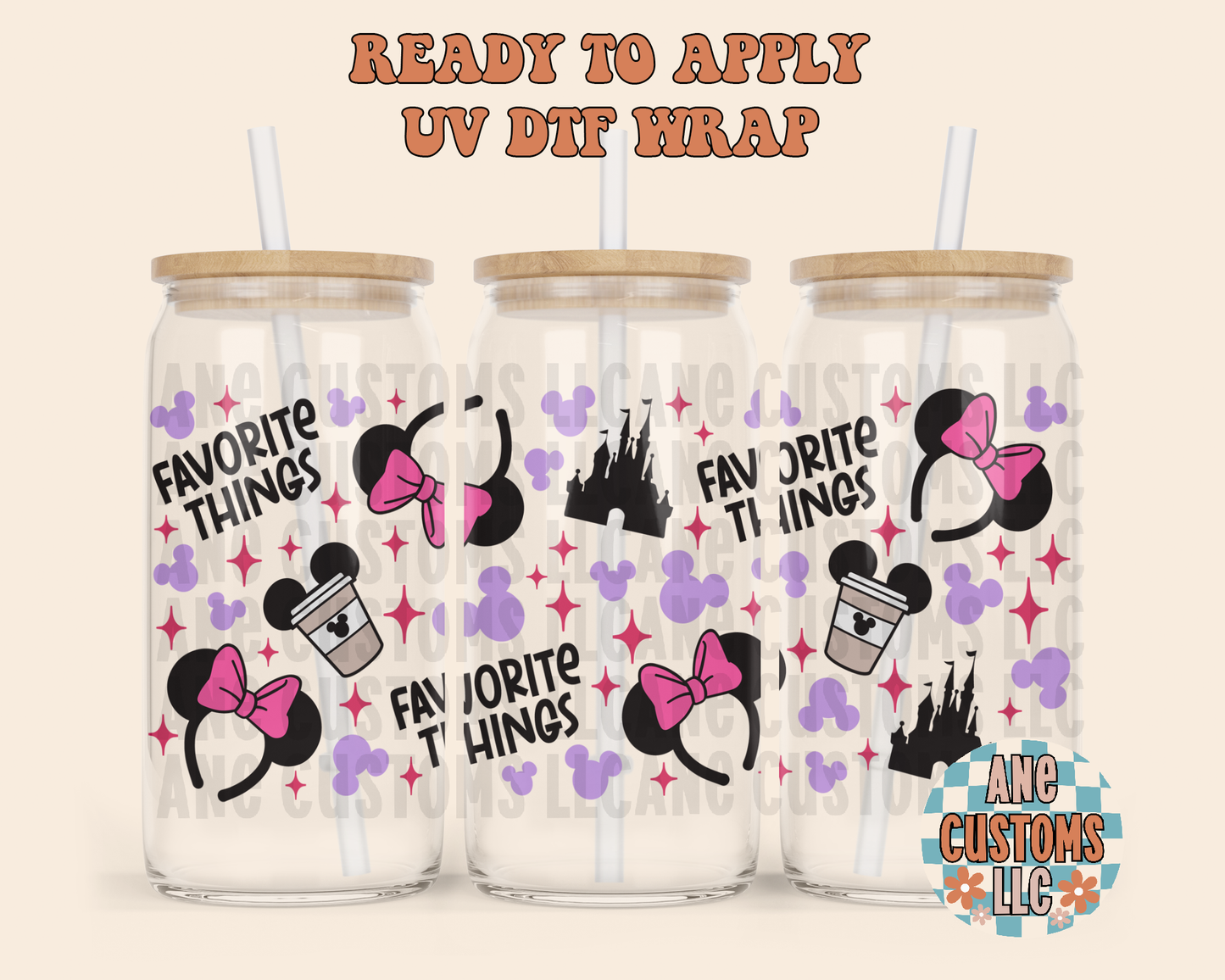 Favorite things pink UVDTF