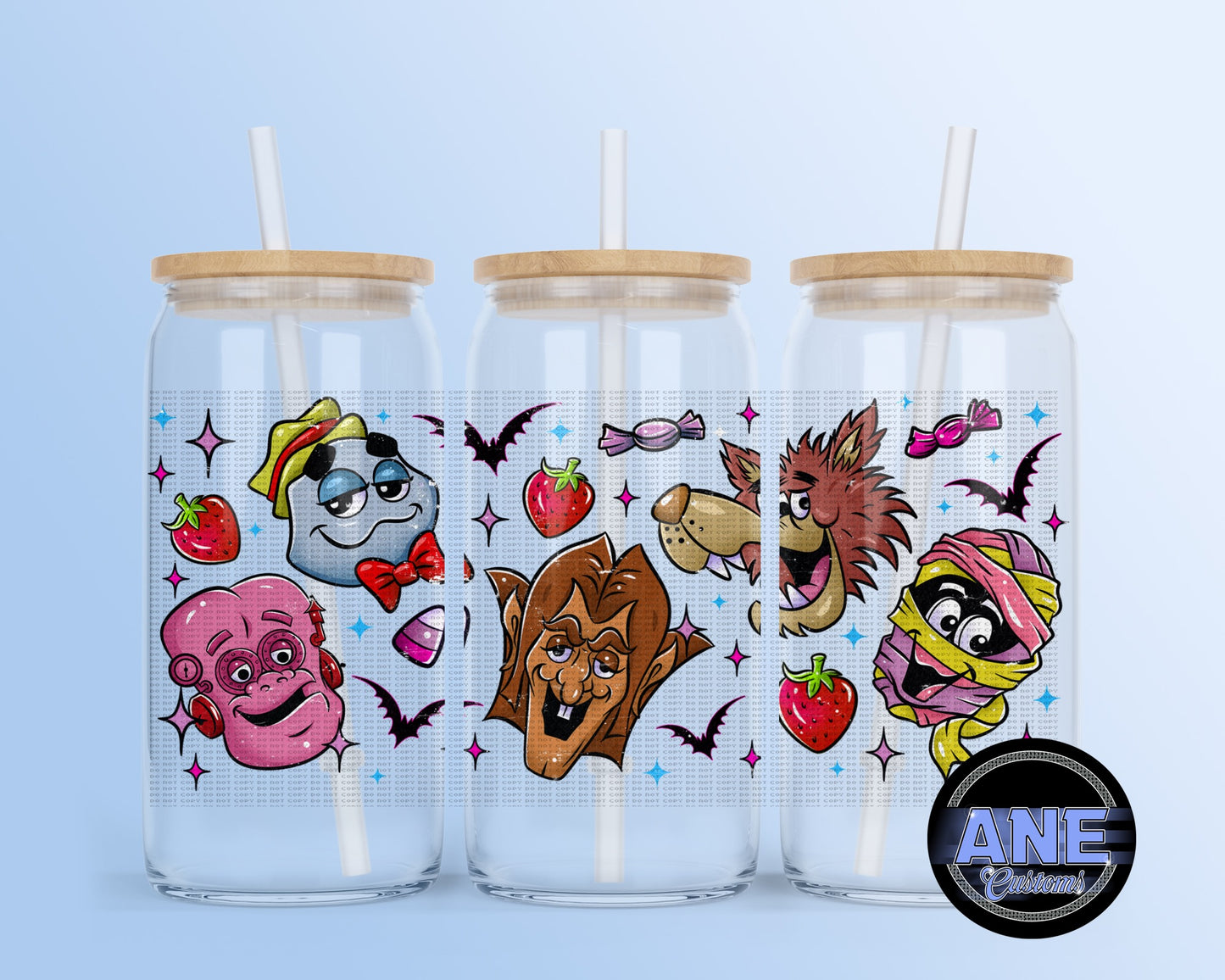 Cereal monsters UVDTF