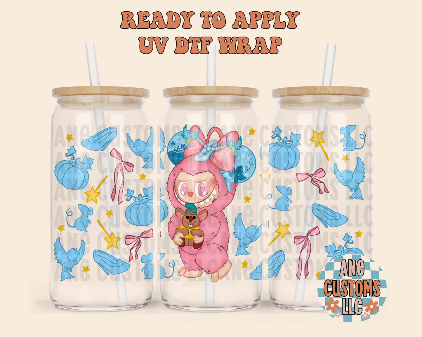 LBB C blue UVDTF WRAP