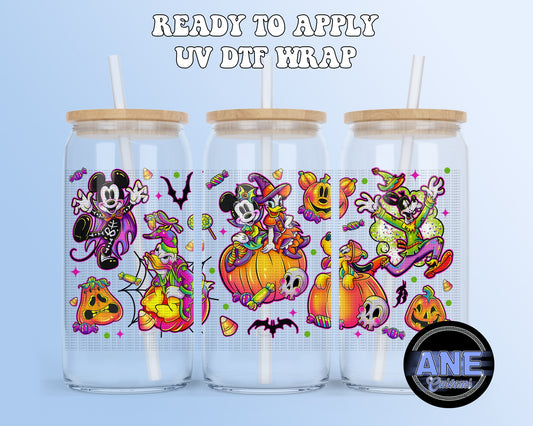 M halloween UVDTF WRAP