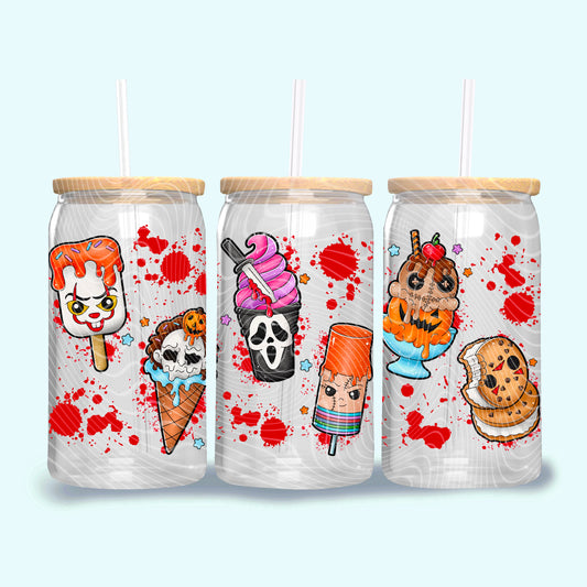 Horror ice cream UVDTF WRAP