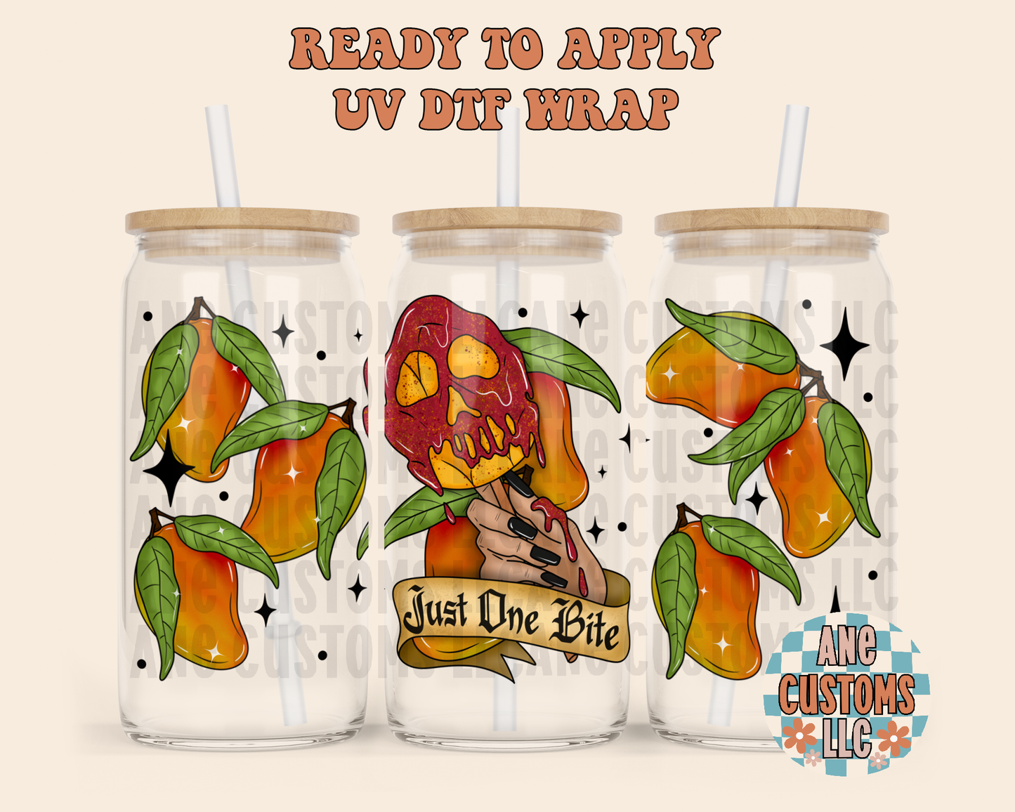 Just one bite UVDTF WRAP