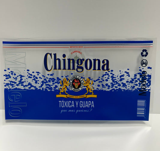 Chingona blue UVDTF WRAP