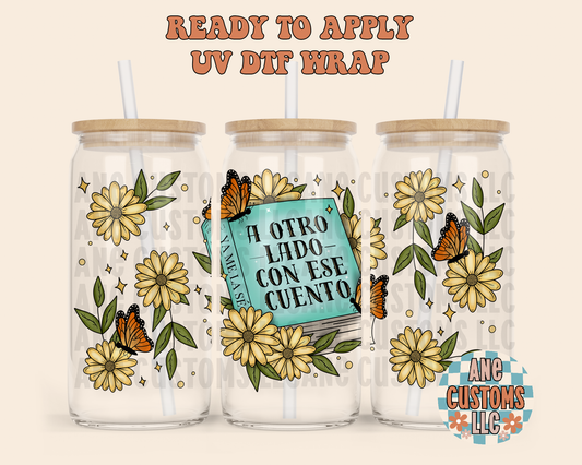 A otro lado con ese cuento UVDTF WRAP