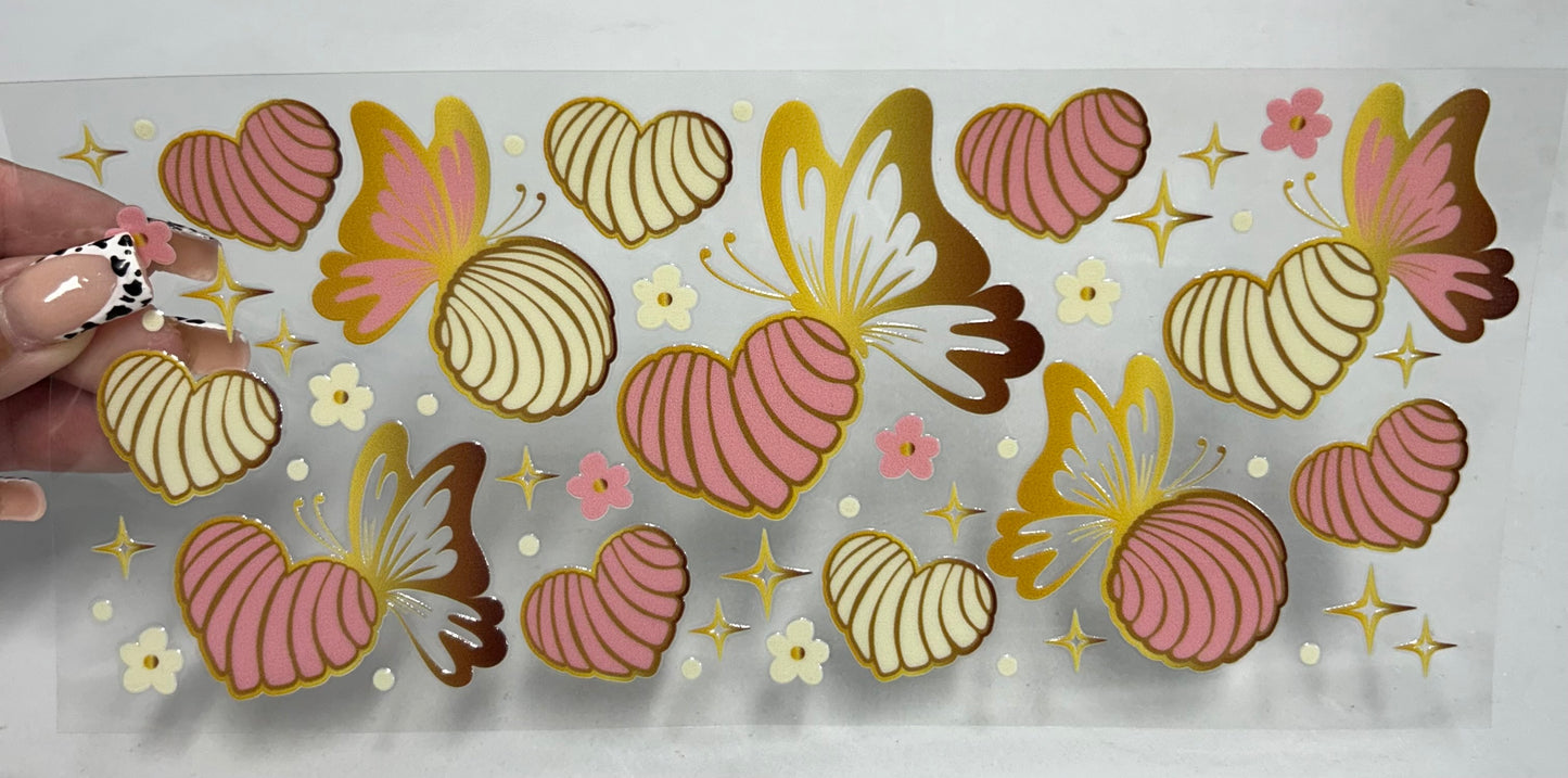 Concha’s y mariposa UVDTF WRAP