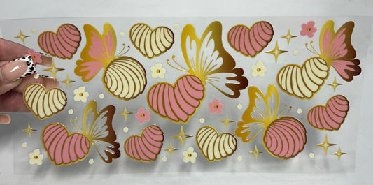 Concha’s y mariposa UVDTF WRAP