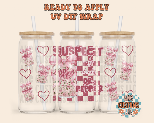Pink drink DP UVDTF WRAP