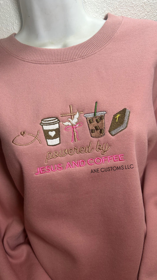 Powered by Jesus and coffee
