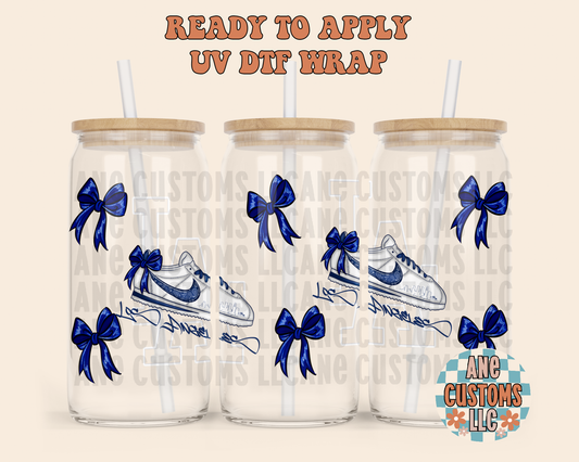 blue bow C UVDTF WRAP