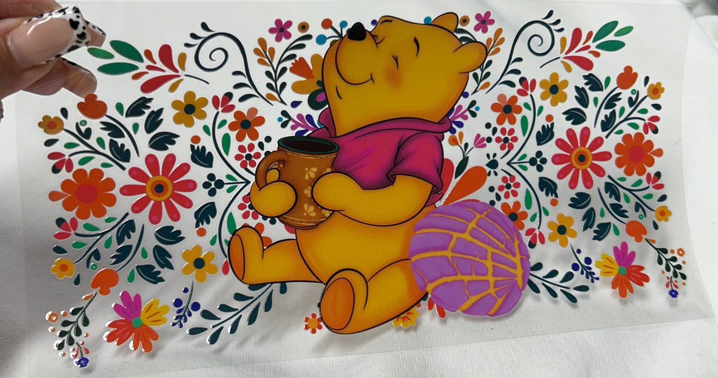 Bear and conchas UVDTF WRAP