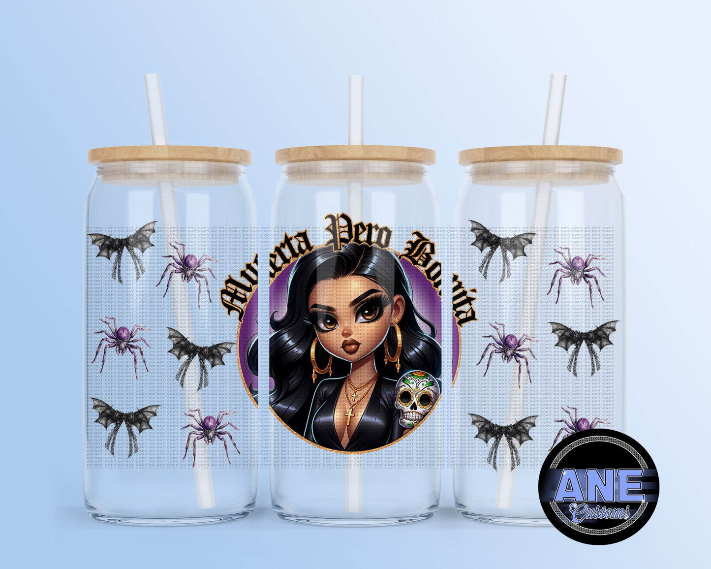 Muerta pero bonita UVDTF