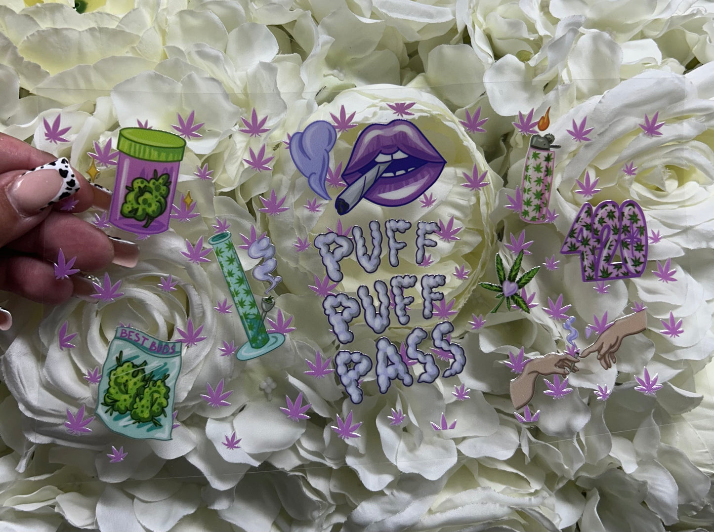 puff puff pass UVDTF WRAP