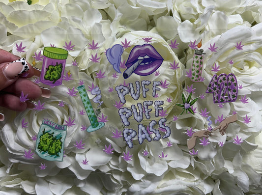 puff puff pass UVDTF WRAP