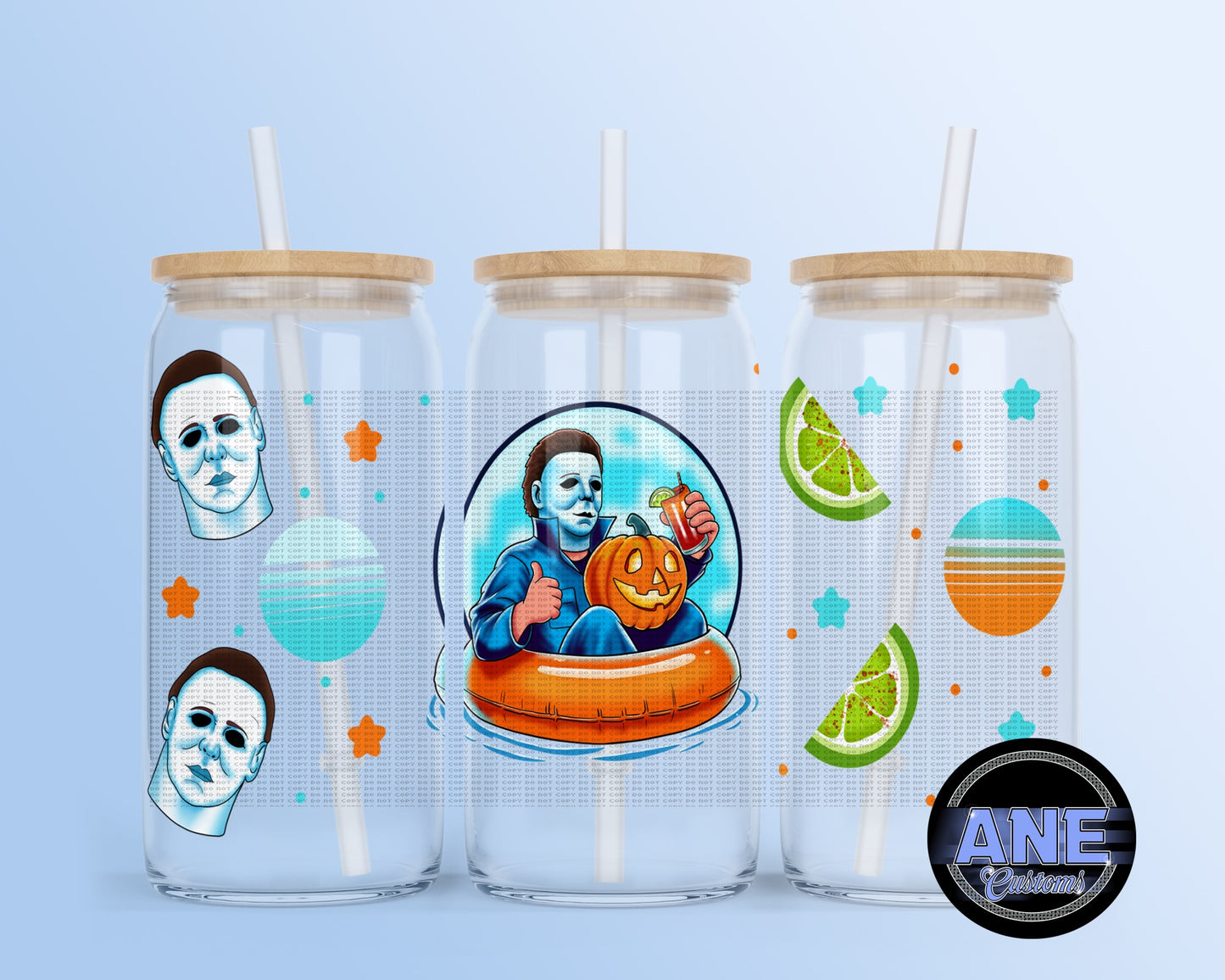 Summer michelada UVDTF WRAP