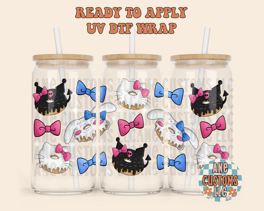 HK donuts UVDTF WRAP