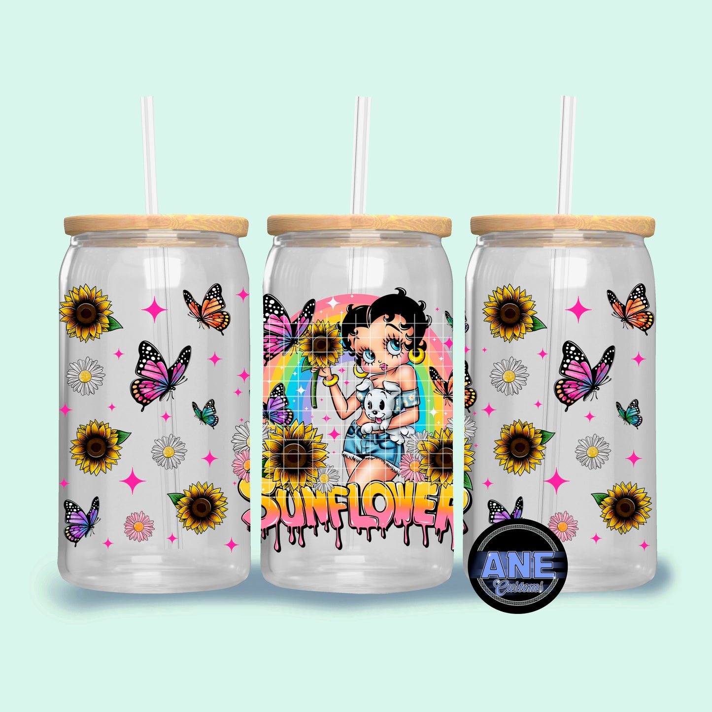 Sunflower UVDTF WRAP